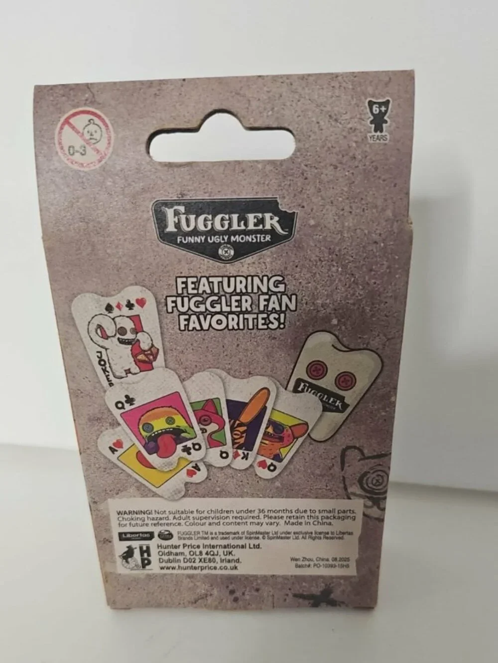 Fuggler Funny Ugly Monster Mini Stationery Vending Machine & Playing Cards
